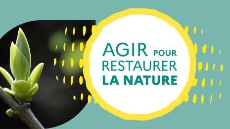 Logo Agir pour restaurer la nature